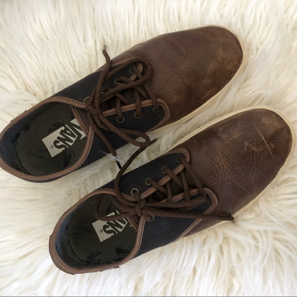 VANS OTW Leather and Canvas lace ups